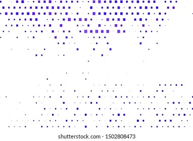 Light Purple vector cover in polygonal style. Abstract gradient illustration with rectangles. The template can be used as a background.