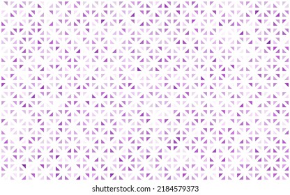 Light Purple vector cover in polygonal style. Triangles on abstract background with colorful gradient. Pattern for busines ad, booklets, leaflets