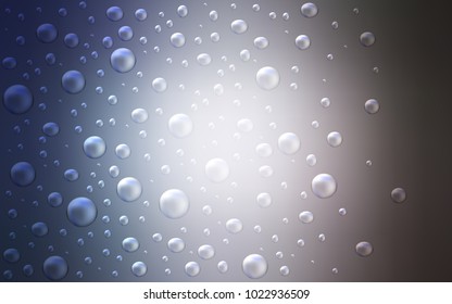 Light Purple vector cover with spots. Abstract illustration with colored bubbles in nature style. New design for ad, poster, banner of your website.