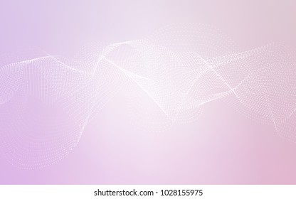 Light Purple vector cover with spots. Illustration with set of shining colorful abstract circles. New design for ad, poster, banner of your website.