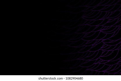 Light Purple vector  cover with spots. Glitter abstract illustration with blurred drops of rain. The pattern can be used for aqua ad, booklets.