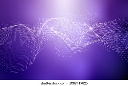 Light Purple vector cover with spots. Beautiful colored illustration with blurred circles in nature style. New design for ad, poster, banner of your website.