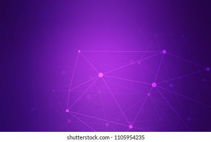 Light Purple vector cover with spots, lines. Illustration with set of colorful abstract circles and lines. New design for ad, poster, banner of your website.