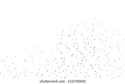Light Purple vector  cover with spots. Abstract illustration with colored bubbles in nature style. The pattern can be used for ads, leaflets of liquid.