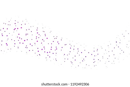 Light Purple vector  cover with spots. Glitter abstract illustration with blurred drops of rain. Completely new template for your brand book.