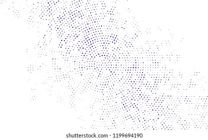 Light Purple vector cover with spots. Abstract illustration with colored bubbles in nature style. Design for business adverts.