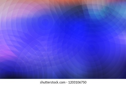 Light Purple vector cover with spots. Beautiful colored illustration with blurred circles in nature style. Pattern can be used for futuristic ad, booklets.
