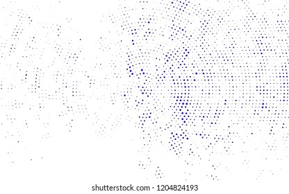 Light Purple vector cover with spots. Blurred bubbles on abstract background with colorful gradient. Pattern for beautiful websites.