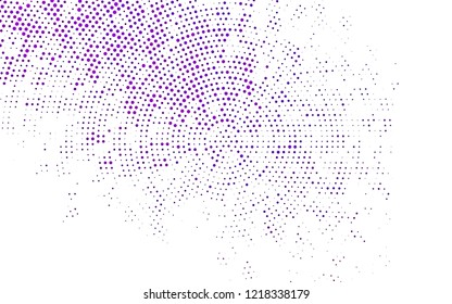 Light Purple vector cover with spots. Modern abstract illustration with colorful water drops. Pattern for ads, leaflets.