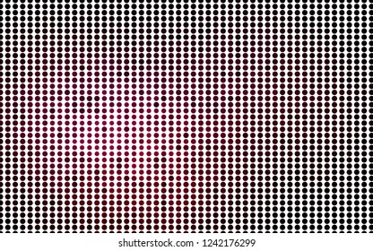 Light Purple vector cover with spots. Glitter abstract illustration with blurred drops of rain. Design for posters, banners.