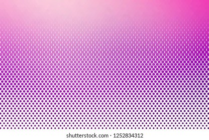 Light Purple vector cover with spots. Abstract illustration with colored bubbles in nature style. Template for your brand book.