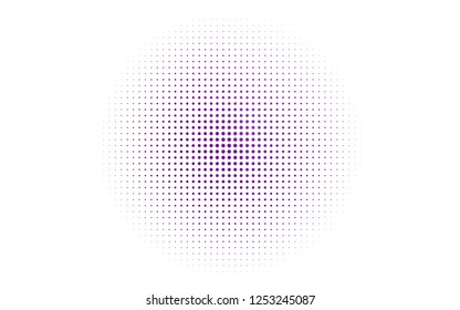 Light Purple vector cover with spots. Glitter abstract illustration with blurred drops of rain. Design for business adverts.