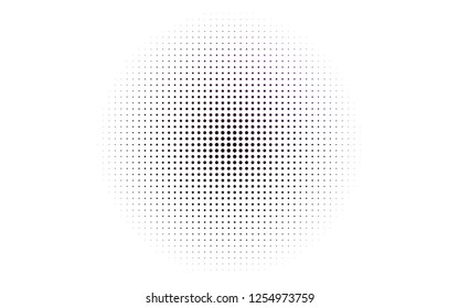 Light Purple vector cover with spots. Illustration with set of shining colorful abstract circles. Pattern for ads, booklets.