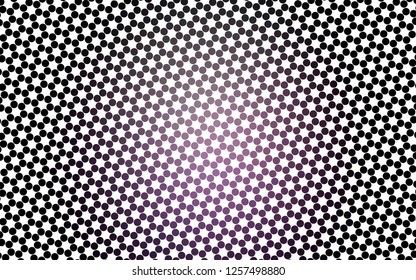 Light Purple vector cover with spots. Abstract illustration with colored bubbles in nature style. Template for your brand book.
