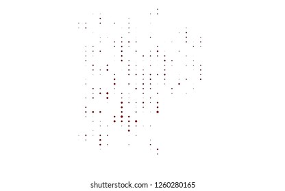 Light Purple vector cover with spots. Blurred decorative design in abstract style with bubbles. Pattern for beautiful websites.