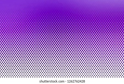 Light Purple vector cover with spots. Blurred decorative design in abstract style with bubbles. Template for your brand book.