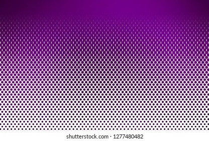 Light Purple vector cover with spots. Abstract illustration with colored bubbles in nature style. Pattern of water, rain drops.