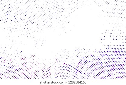 Light Purple vector cover with spots. Abstract illustration with colored bubbles in nature style. Design for posters, banners.