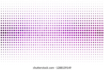 Light Purple vector cover with spots. Modern abstract illustration with colorful water drops. Pattern for beautiful websites.