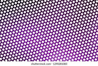 Light Purple vector cover with spots. Modern abstract illustration with colorful water drops. Template for your brand book.
