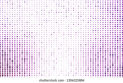 Light Purple vector cover with spots. Abstract illustration with colored bubbles in nature style. Pattern for ads, leaflets.