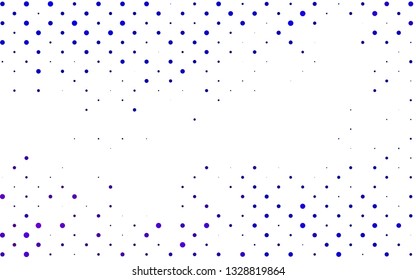 Light Purple vector cover with spots. Modern abstract illustration with colorful water drops. Template for your brand book.