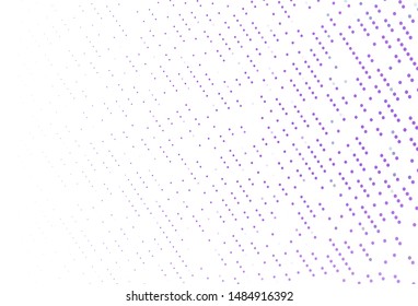 Light Purple vector cover with spots. Modern abstract illustration with colorful water drops. Design for posters, banners.