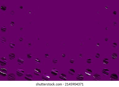 Light purple vector cover with spots. Abstract illustration with colored bubbles in nature style. Template for your brand book.