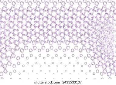 Light purple vector cover with spots. Blurred bubbles on abstract background with colorful gradient. Completely new template for your brand book.