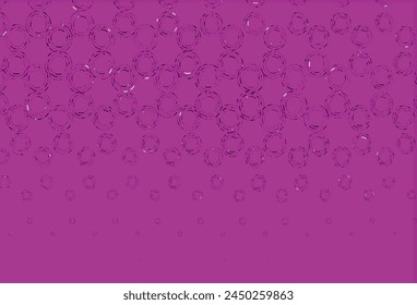 Cubierta de Vector morado claro con manchas. Ilustración abstracta moderna con gotas de agua coloridas. Patrón para hermosos Sitios web.