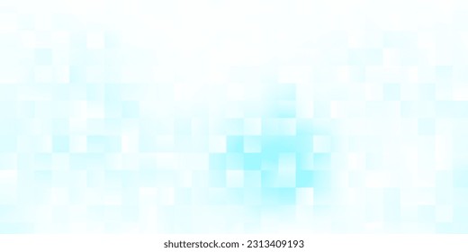 Light purple vector cover in square style. Simple colorful rectangles with gradient on an abstract background. An easy addition to your ads.