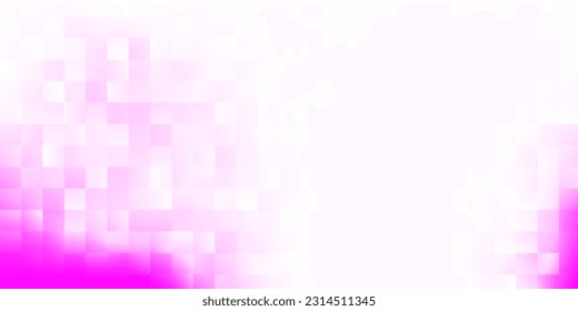 Light purple vector cover in square style. Simple colorful rectangles with gradient on an abstract background. A design base to make your ads.