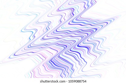 Light Purple vector cover with stright stripes. Decorative shining illustration with lines on abstract template. Template for your beautiful backgrounds.