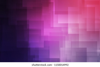 Light Purple vector cover with stright stripes. Shining colored illustration with sharp stripes. Best design for your ad, poster, banner.