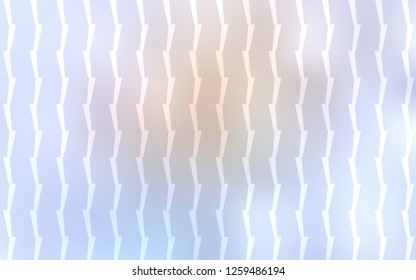 Light Purple vector cover with stright stripes. Modern geometrical abstract illustration with Lines. Pattern for your busines websites.