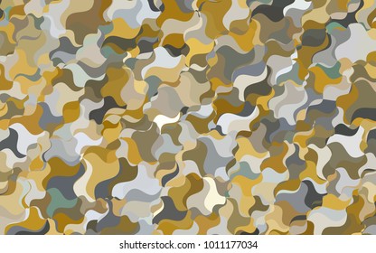 Light Purple vector crooked abstract background. A sample with blurred shapes. The pattern of blurred lines for your business design.