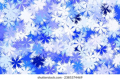 Light Purple vector doodle background with flowers. Illustration with colorful abstract doodle flowers. Template for backgrounds of cell phones.