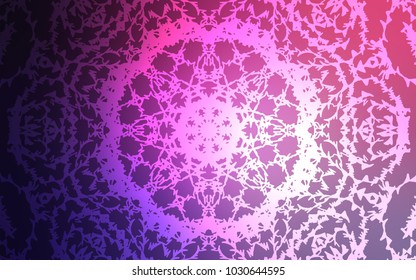 Light Purple vector doodle blurred template. Shining colored illustration with childish doodles in Arabic style. The template can be used as a background for cell phones.