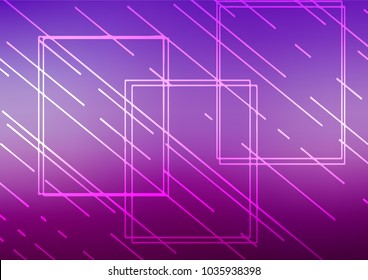 Light Purple vector doodle blurred template. Creative illustration in blurred style with doodles and Zen tangles. Brand-new style for your business design.