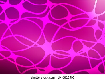 Light Purple vector doodle blurred texture. Blurred decorative design in Indian style with Zen tangles. Hand painted design for web, leaflet, textile.