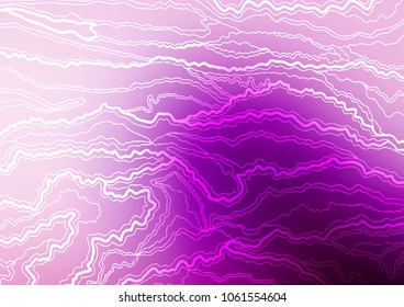 Light Purple vector doodle blurred pattern. Blurred decorative design in Indian style with Zen tangles. The best blurred design for your business.
