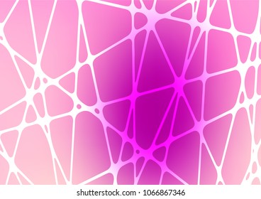 Light Purple vector doodle blurred background. Colorful abstract illustration with lines in Asian style. The best blurred design for your business.