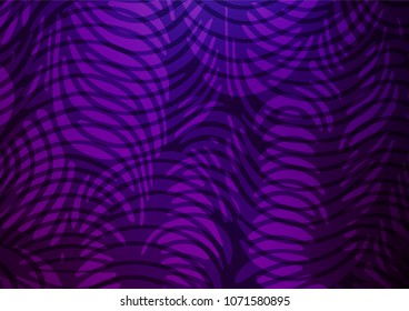 Light Purple vector doodle blurred template. Creative illustration in blurred style with doodles and Zen tangles. A new texture for your design.
