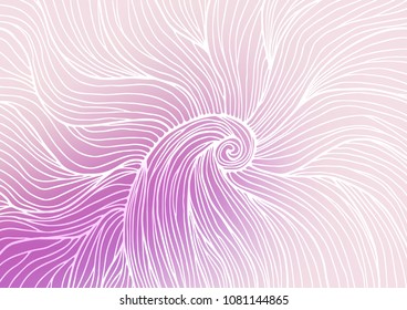 Light Purple vector doodle blurred background. Decorative shining illustration with doodles on abstract template. The pattern can be used for coloring books and pages for kids.