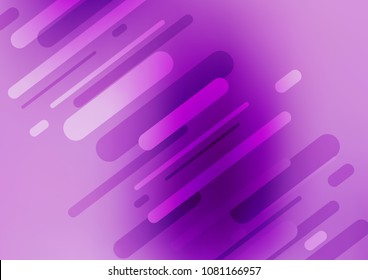 Light Purple vector doodle blurred pattern. Geometric doodle illustration in Origami style with gradient. The elegant pattern can be used as a part of a brand book.
