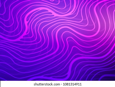 Light Purple vector doodle blurred pattern. Decorative shining illustration with doodles on abstract template. The best blurred design for your business.