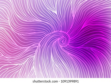 Light Purple vector doodle blurred template. Brand-new colored illustration in blurry style with doodles. A completely new design for your business.