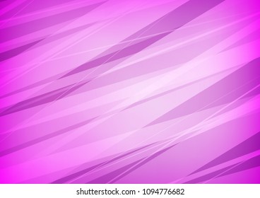 Light Purple vector doodle blurred template. Colorful abstract illustration with lines in Asian style. Brand new design for your business.