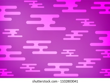 Light Purple vector doodle blurred template. Brand-new colored illustration in blurry style with doodles. The template can be used as a background for cell phones.