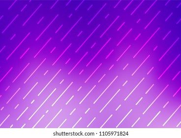 Light Purple vector doodle blurred template. A vague abstract illustration with doodles in Indian style. The elegant pattern can be used as a part of a brand book.
